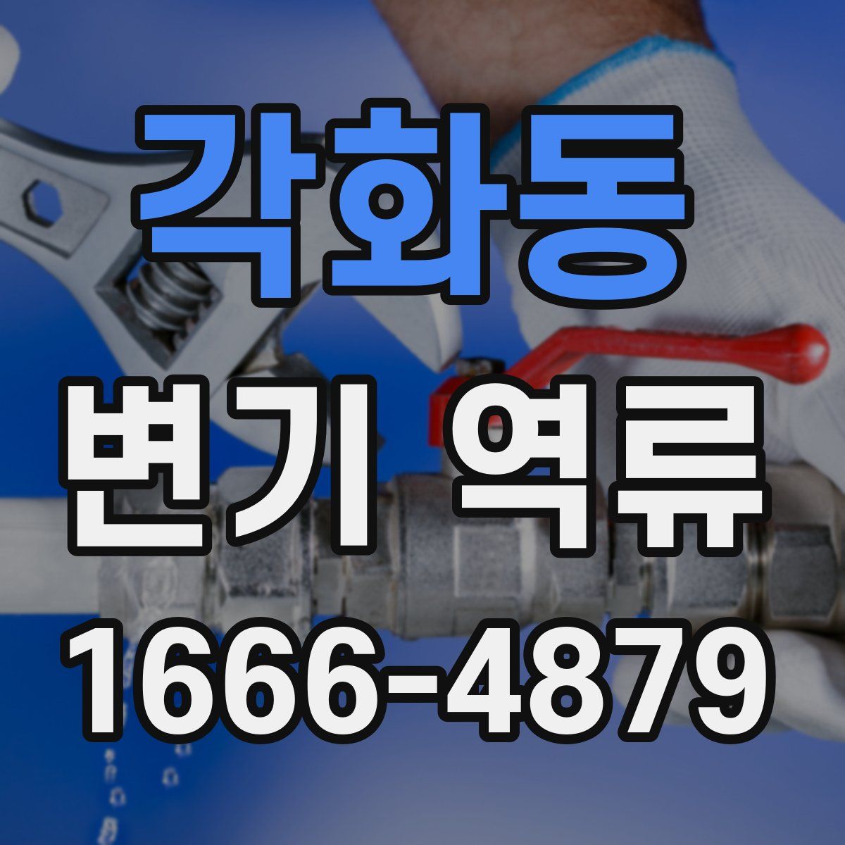 각화동 변기 역류