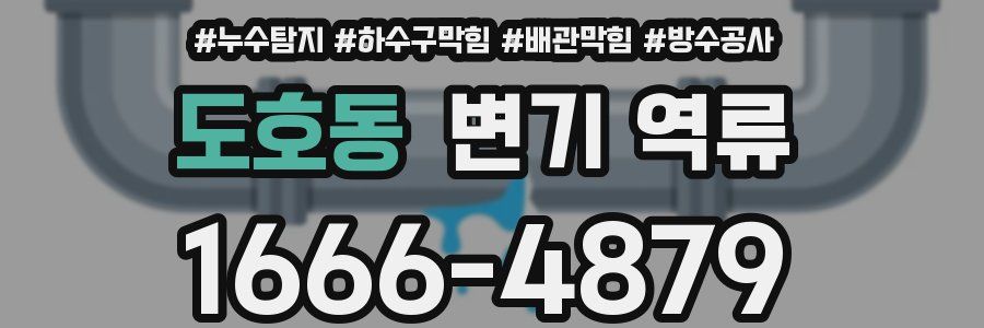 도호동 변기 역류