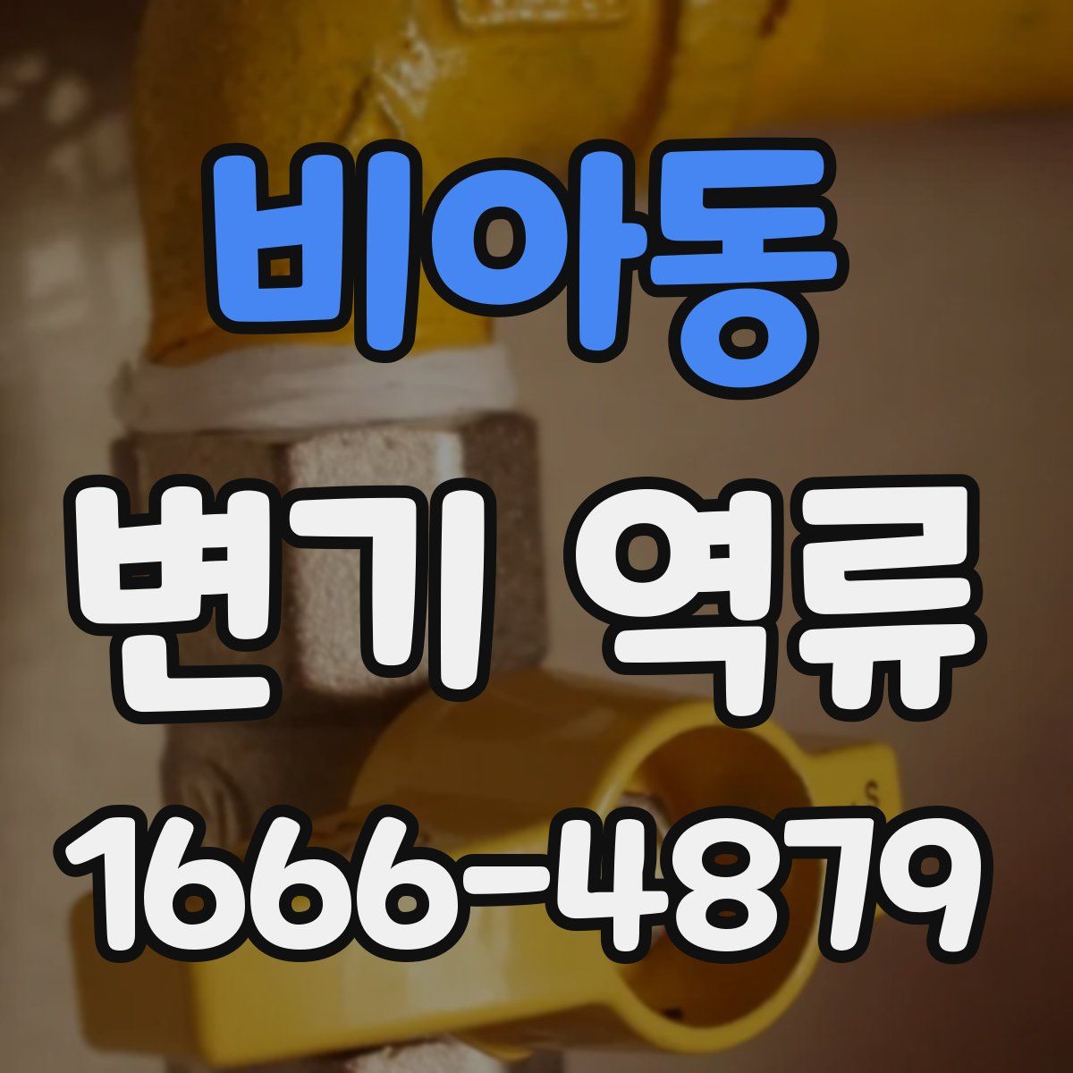 비아동 변기 역류
