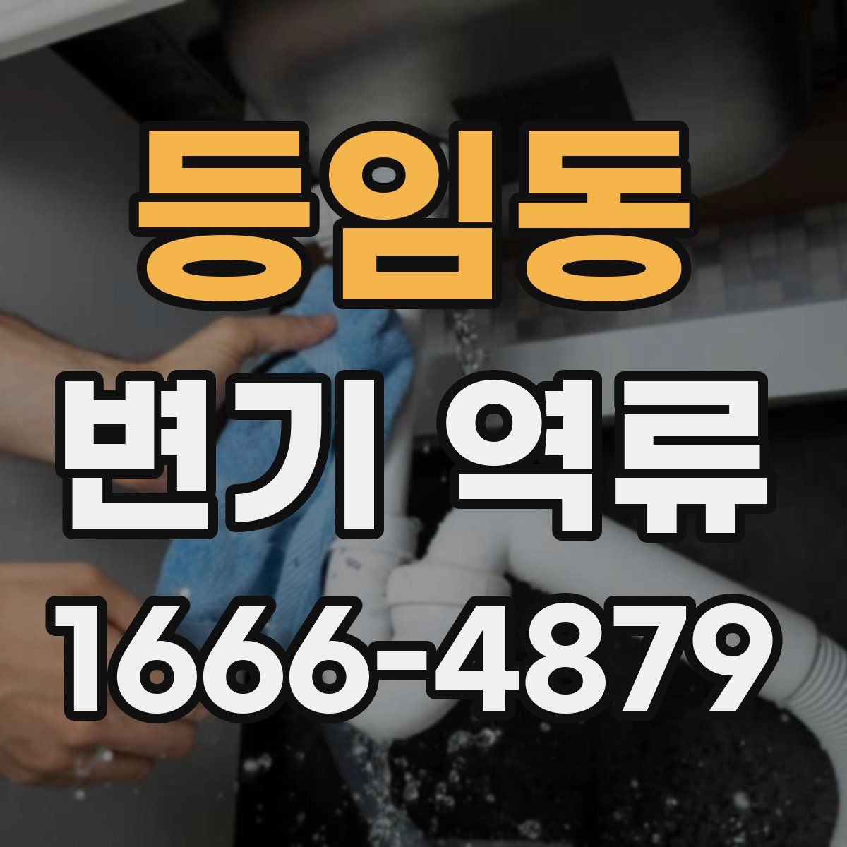 등임동 변기 역류