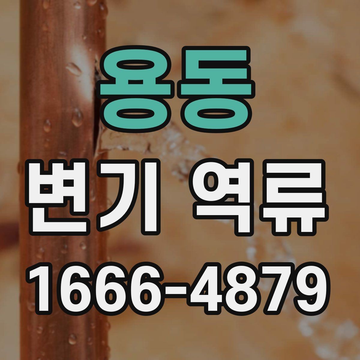 용동 변기 역류 수압과 배관 상태 살펴보기