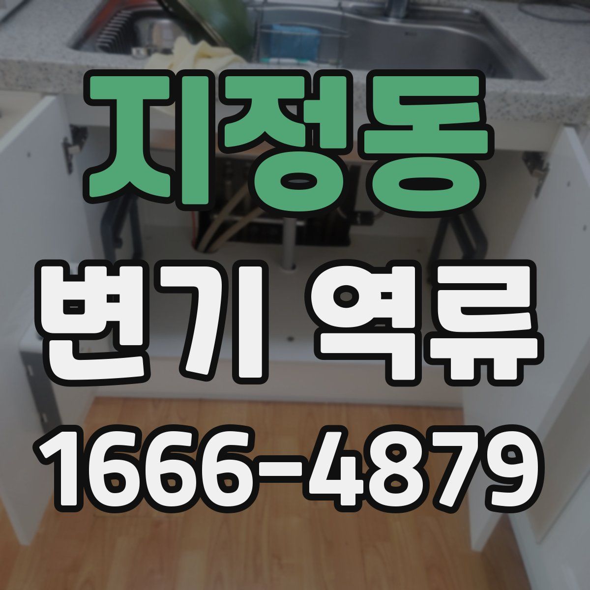 지정동 변기 역류