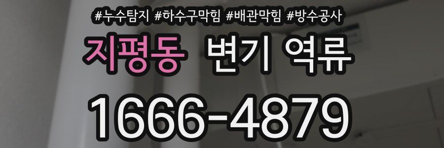 지평동 변기 역류