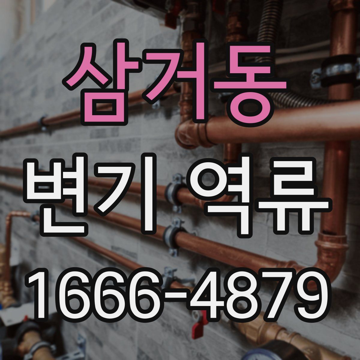 삼거동 변기 역류