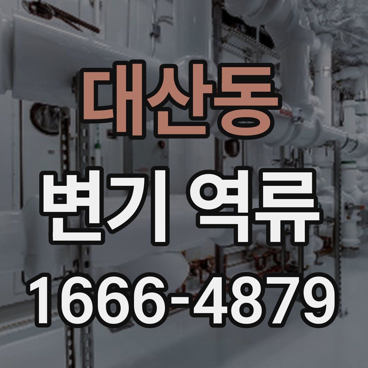 대산동 변기 역류