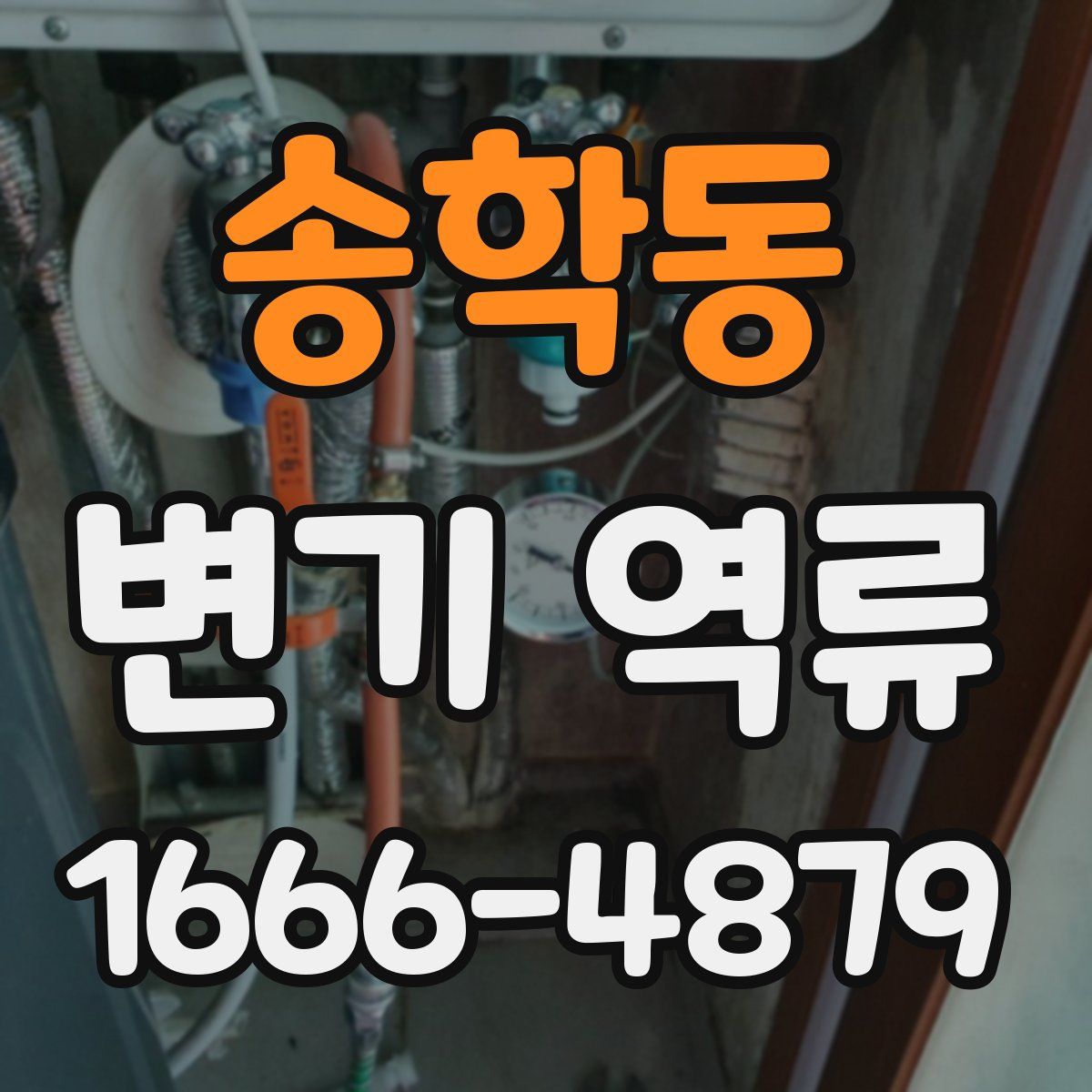 송학동 변기 역류