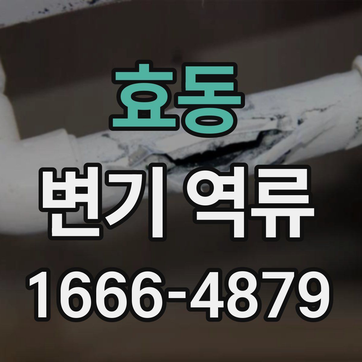 효동 변기 역류