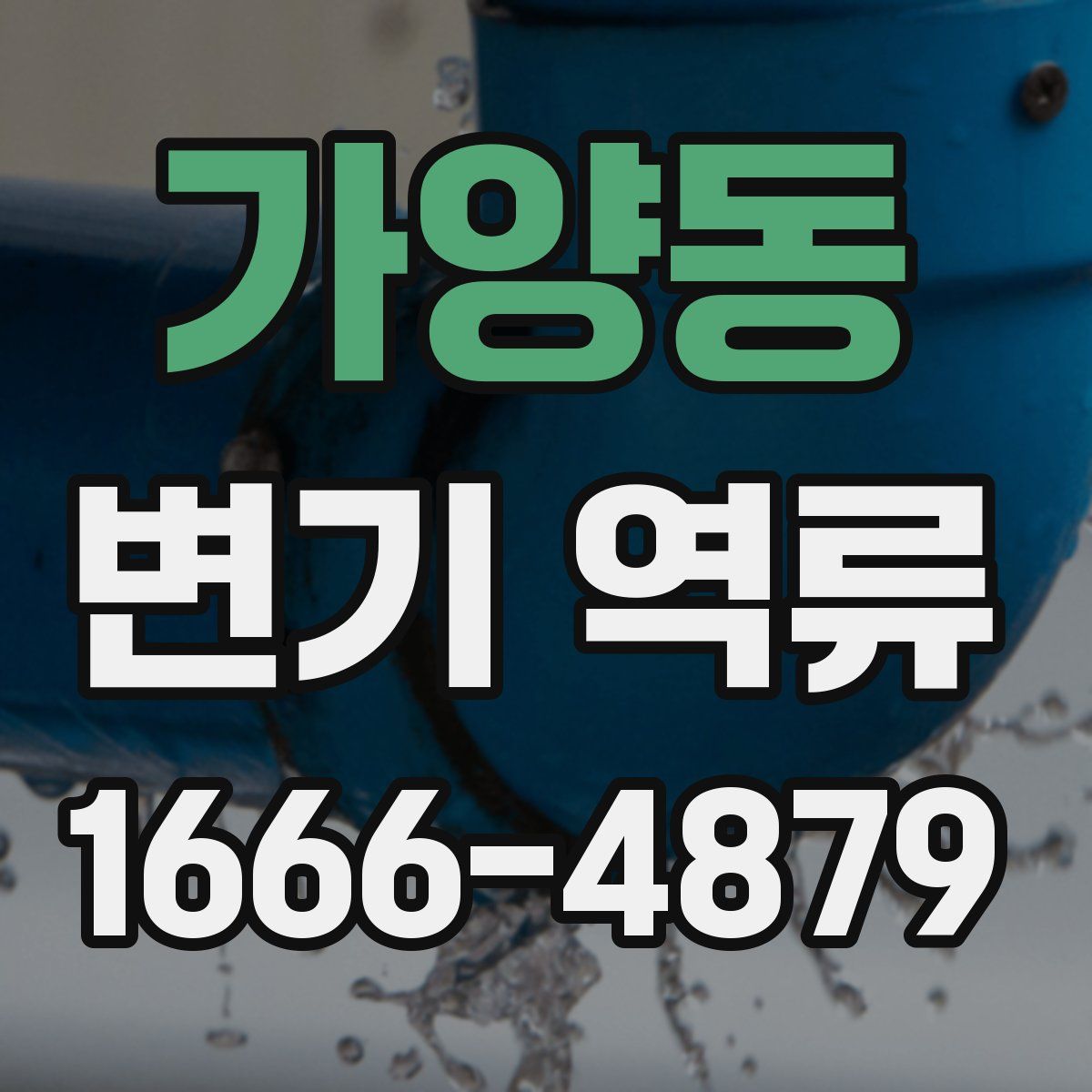 가양동 변기 역류