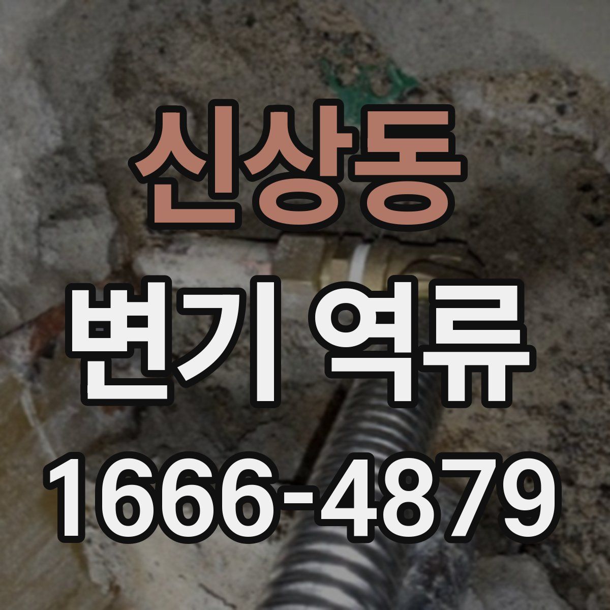 신상동 변기 역류