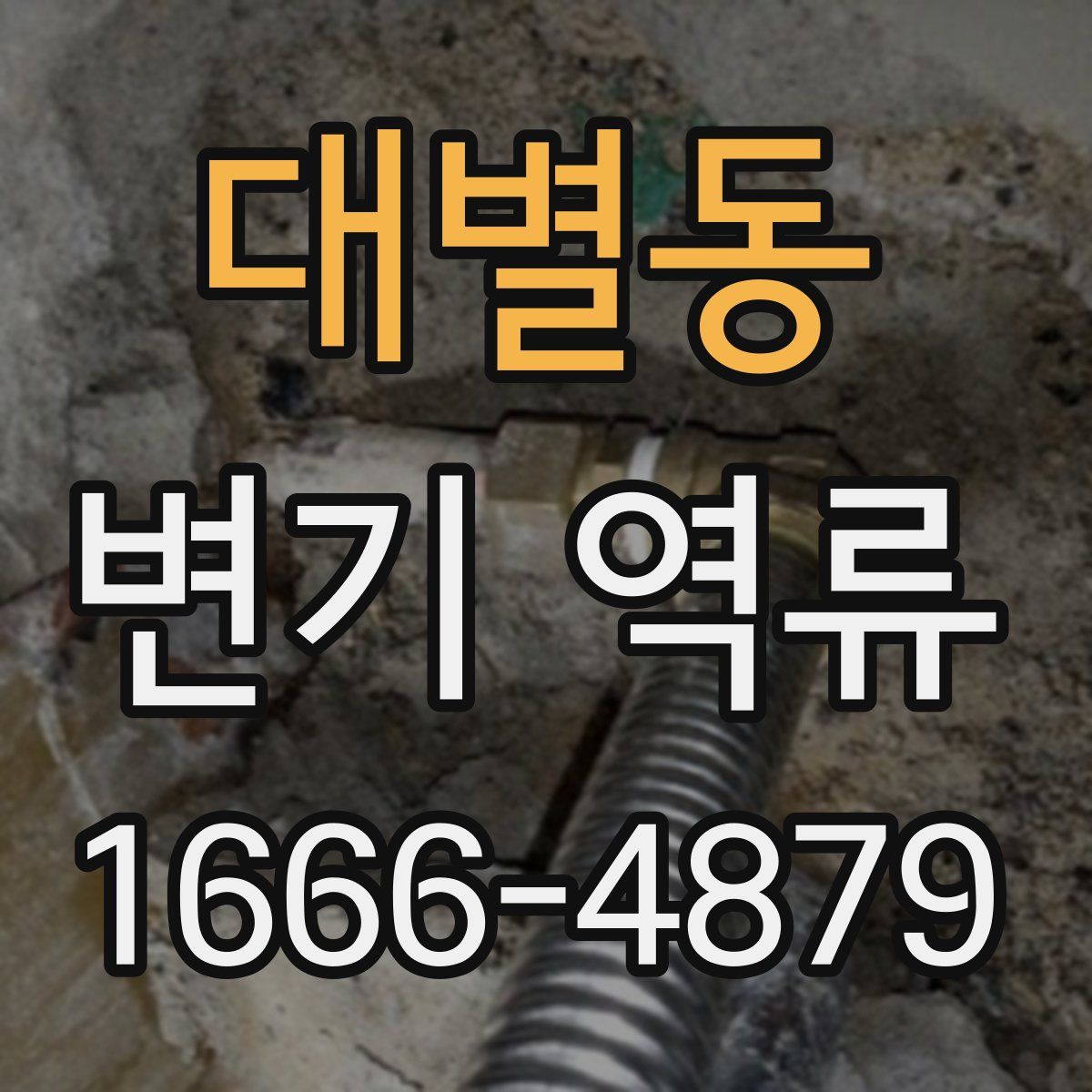 대별동 변기 역류