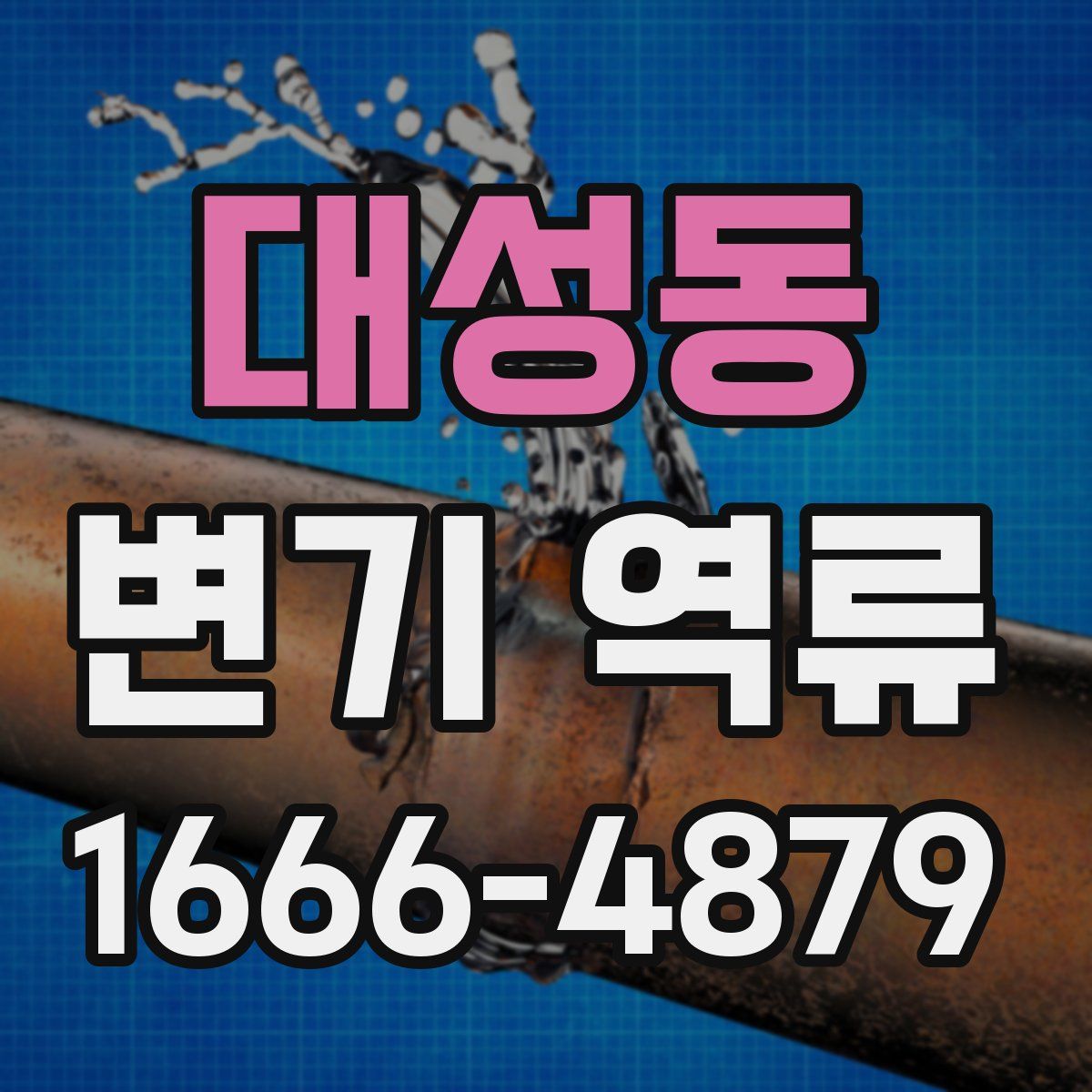 대성동 변기 역류