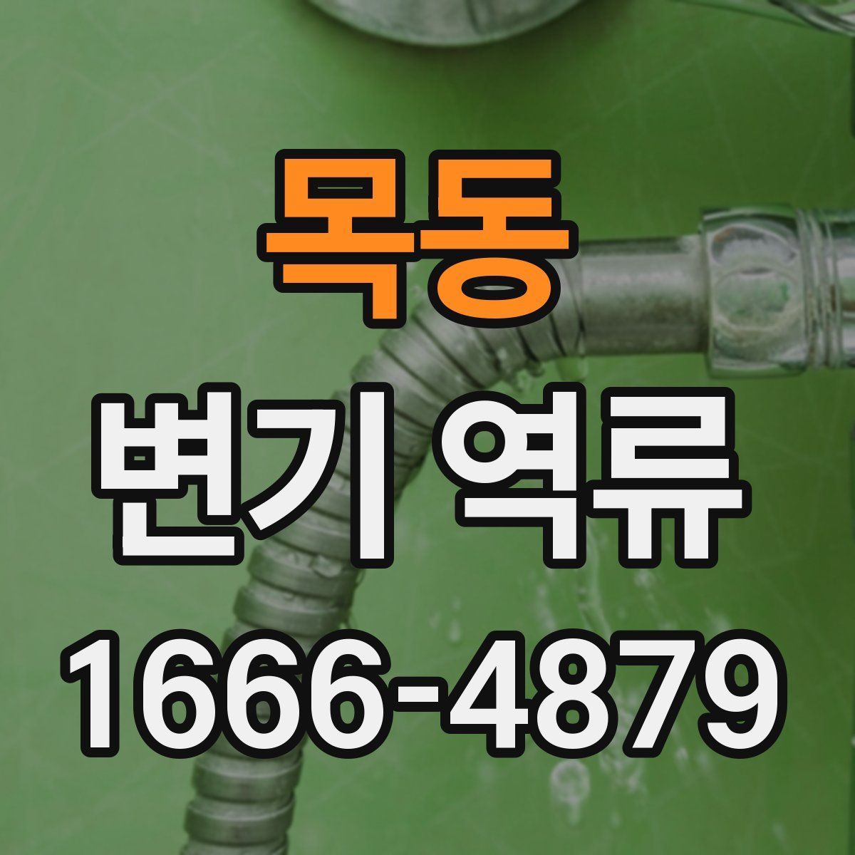 목동 변기 역류