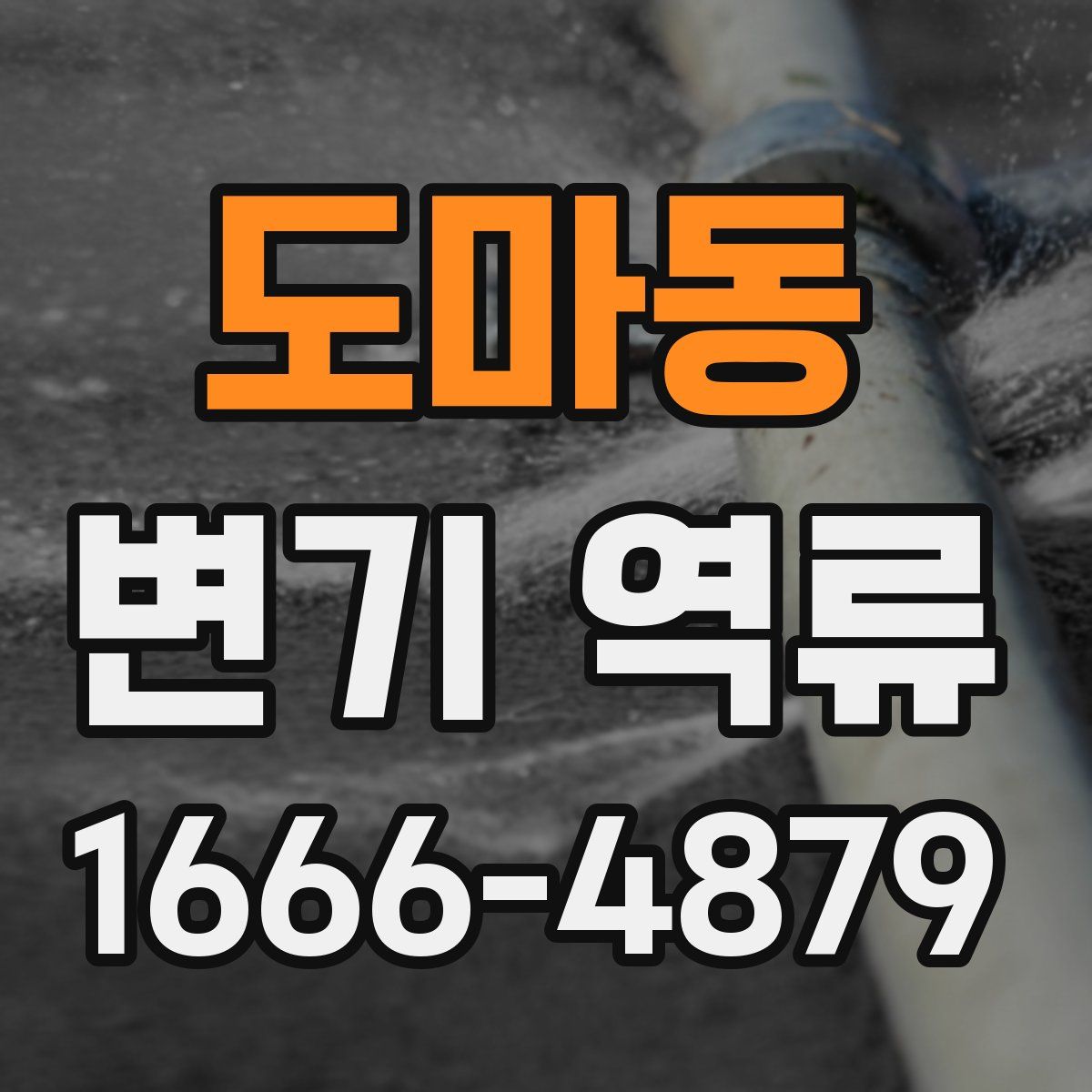 도마동 변기 역류