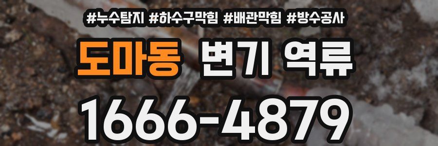 도마동 변기 역류