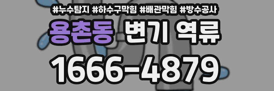 용촌동 변기 역류
