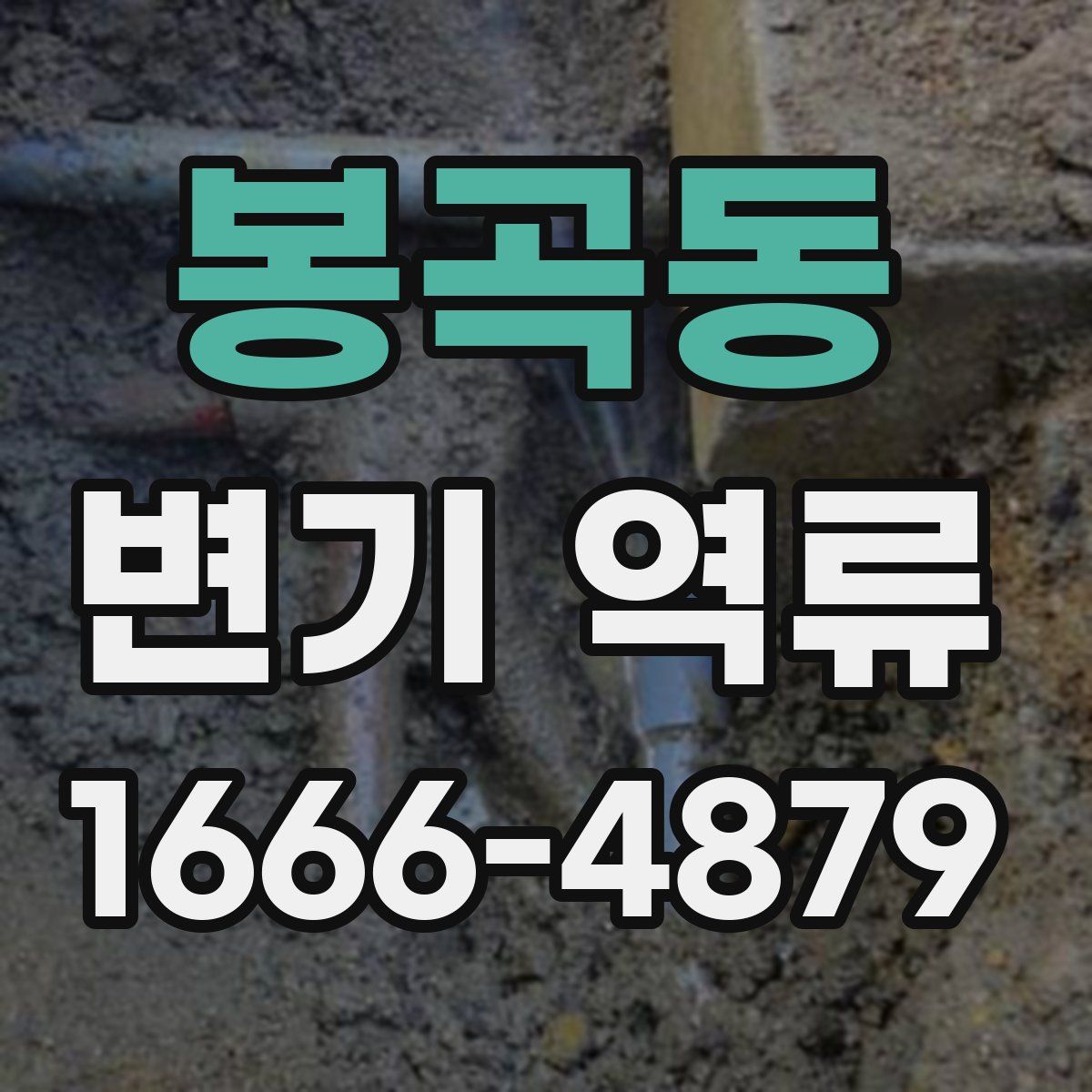 봉곡동 변기 역류