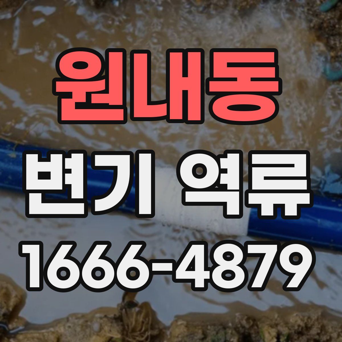 원내동 변기 역류