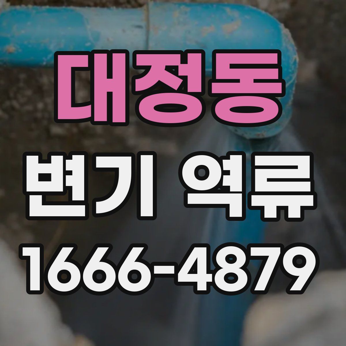 대정동 변기 역류