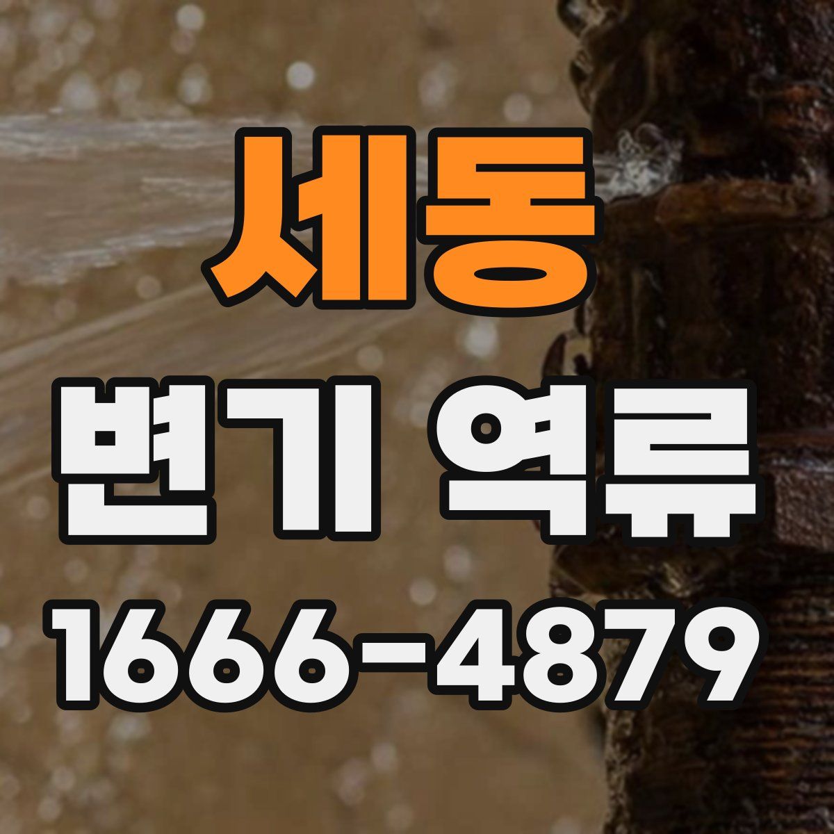 세동 변기 역류