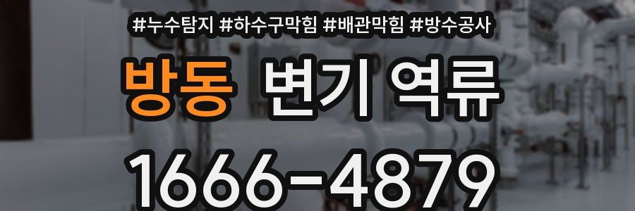 방동 변기 역류