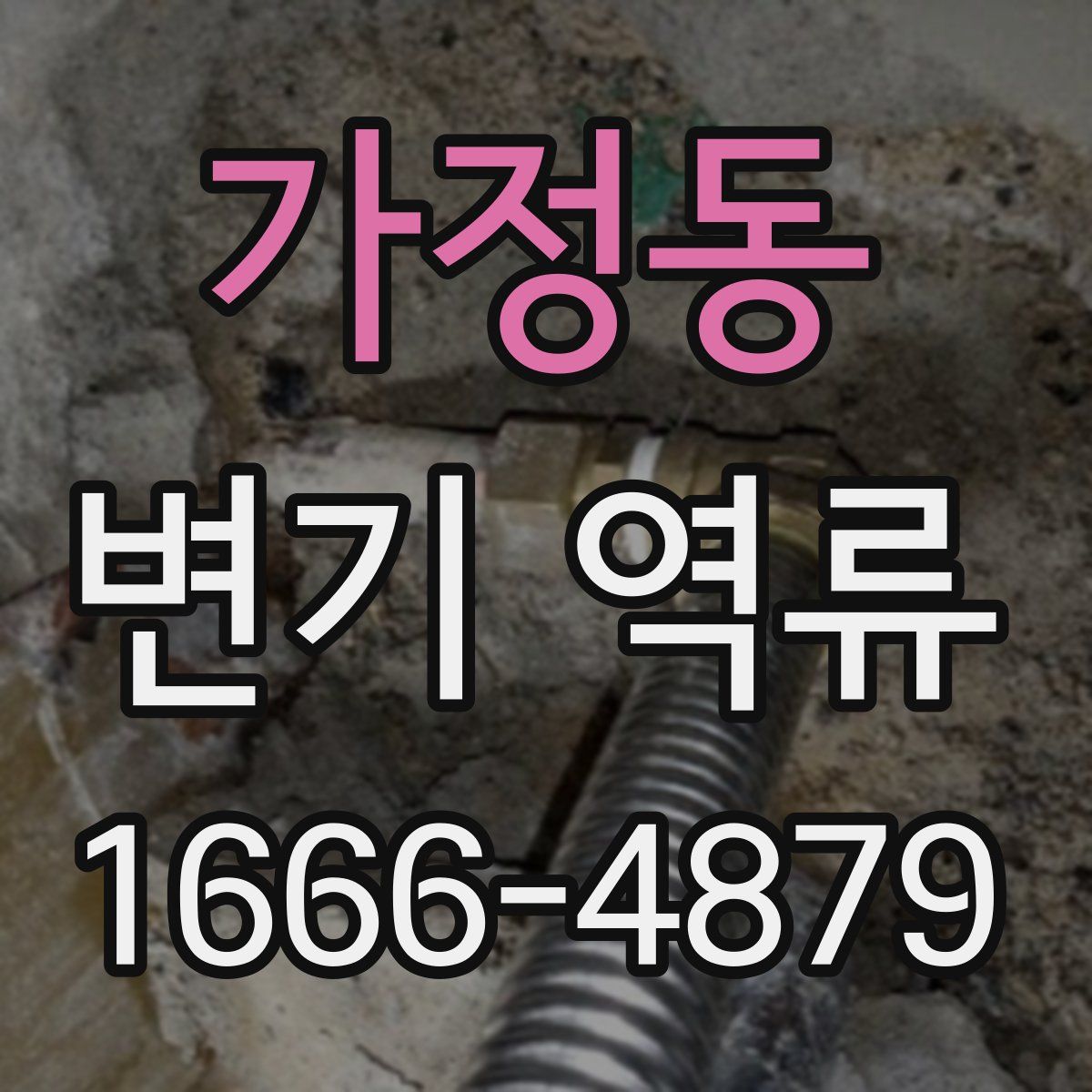가정동 변기 역류