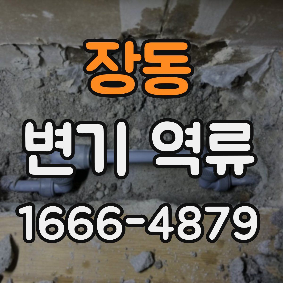장동 변기 역류