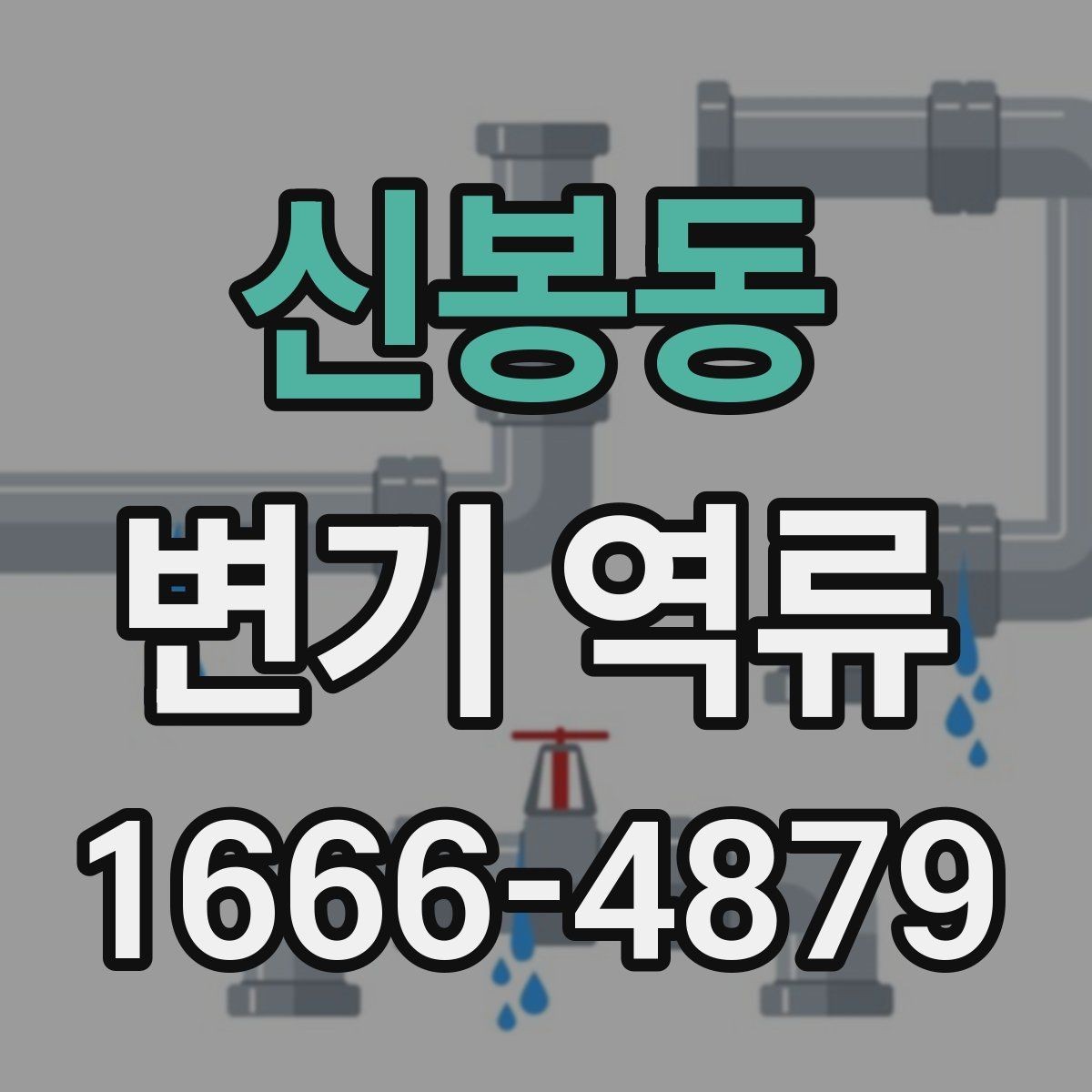 신봉동 변기 역류 문제를 키우는 잘못된 사용