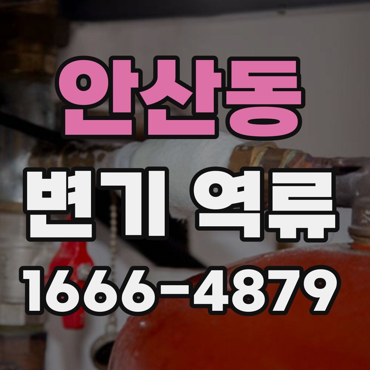 안산동 변기 역류