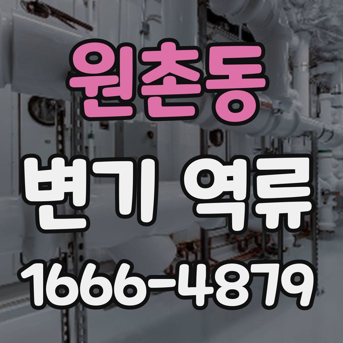 원촌동 변기 역류