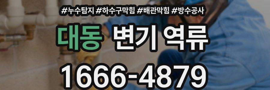 대동 변기 역류
