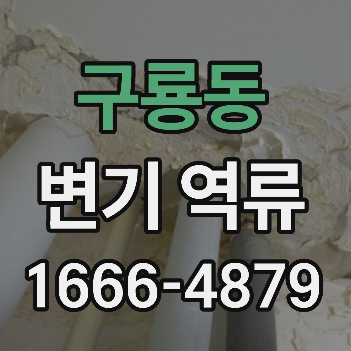구룡동 변기 역류