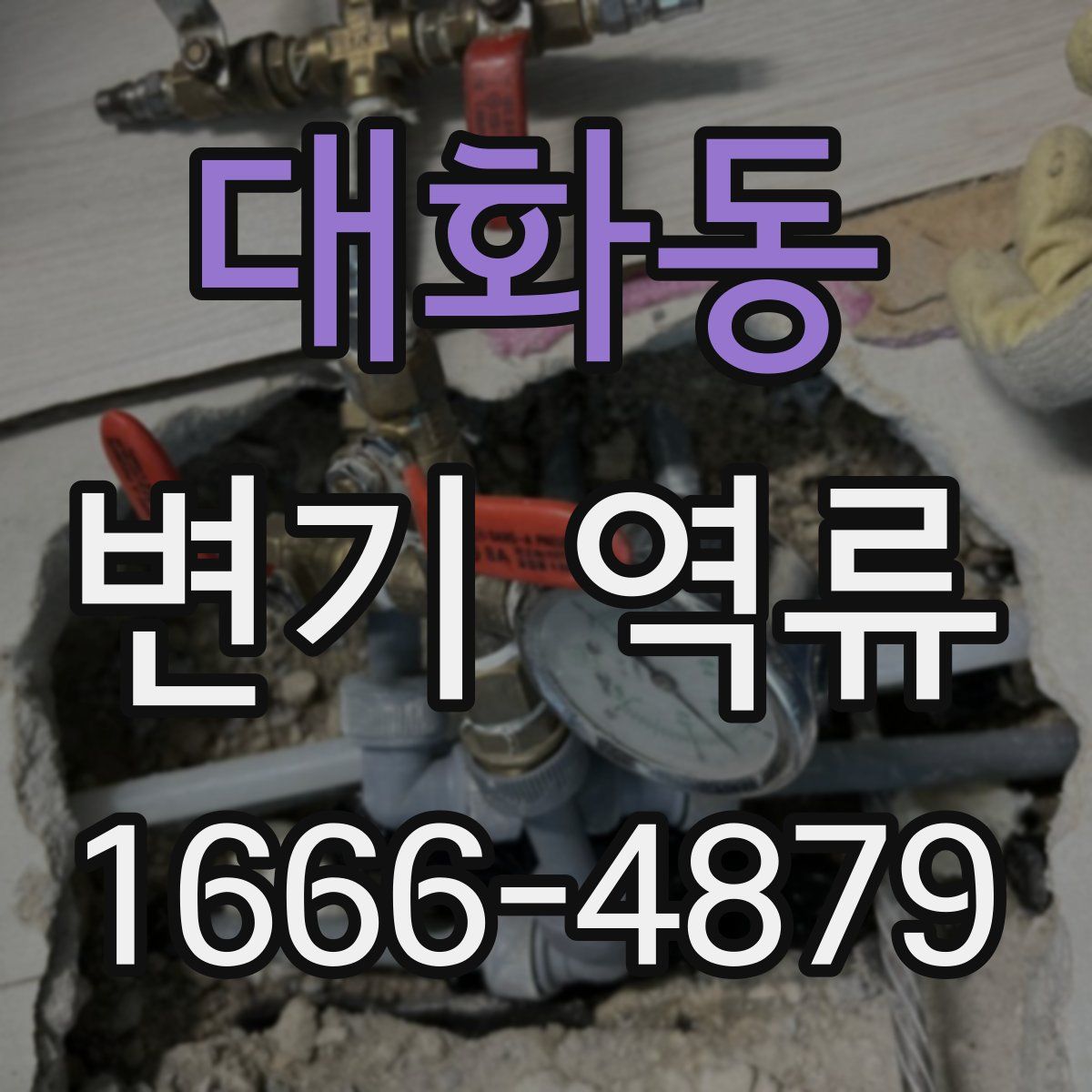 대화동 변기 역류