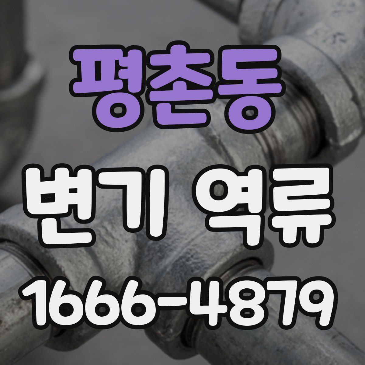평촌동 변기 역류