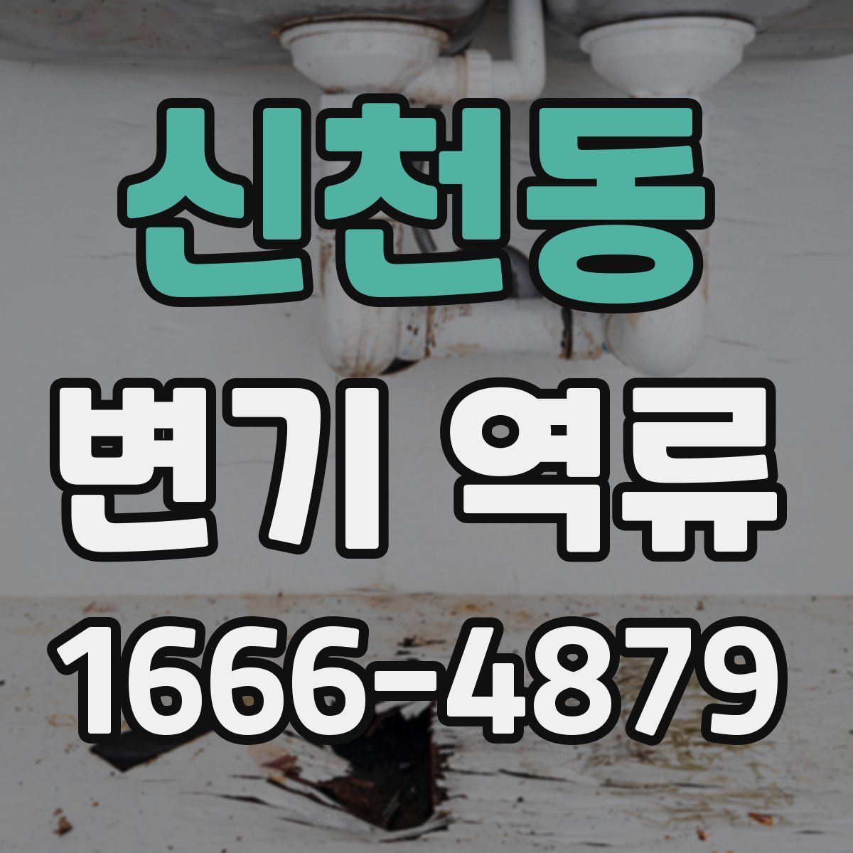 신천동 변기 역류