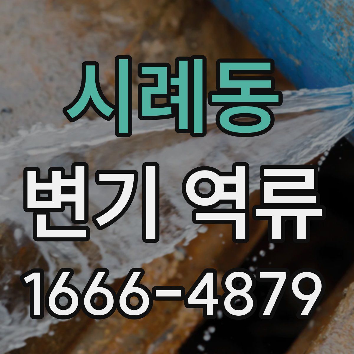 시례동 변기 역류