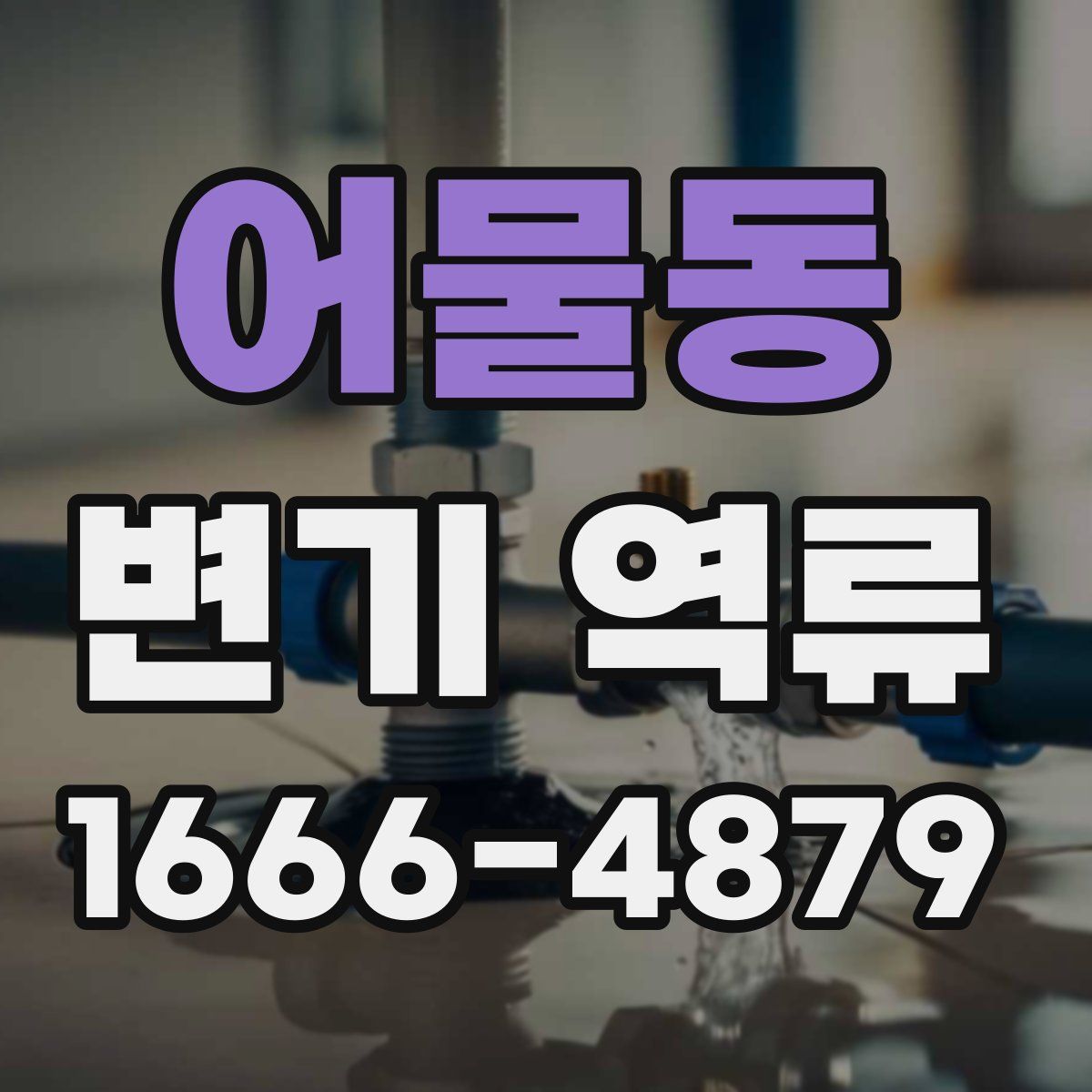 어물동 변기 역류
