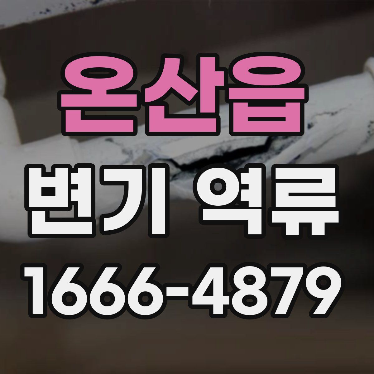 온산읍 변기 역류
