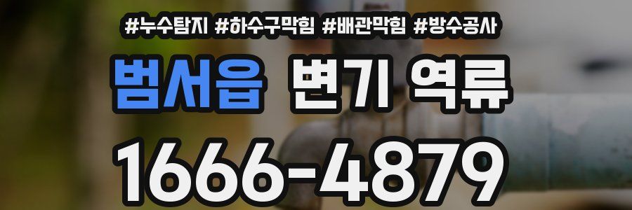 범서읍 변기 역류