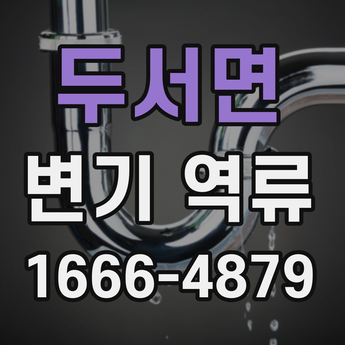 두서면 변기 역류