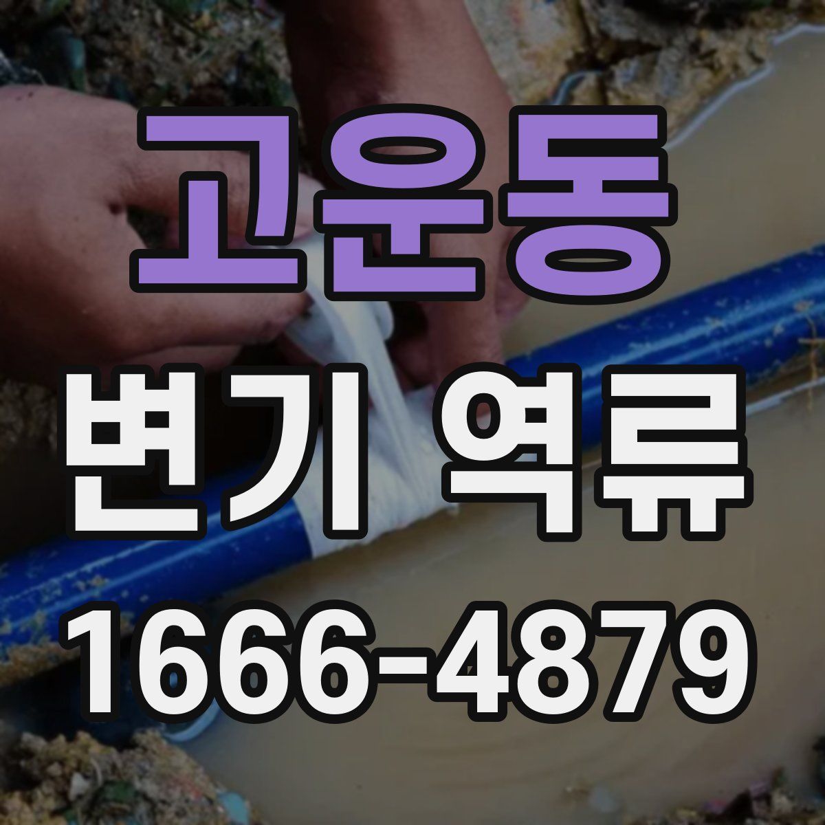 고운동 변기 역류