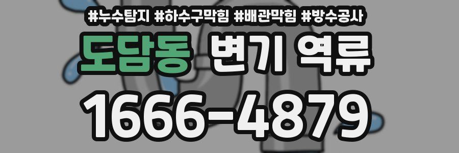 도담동 변기 역류