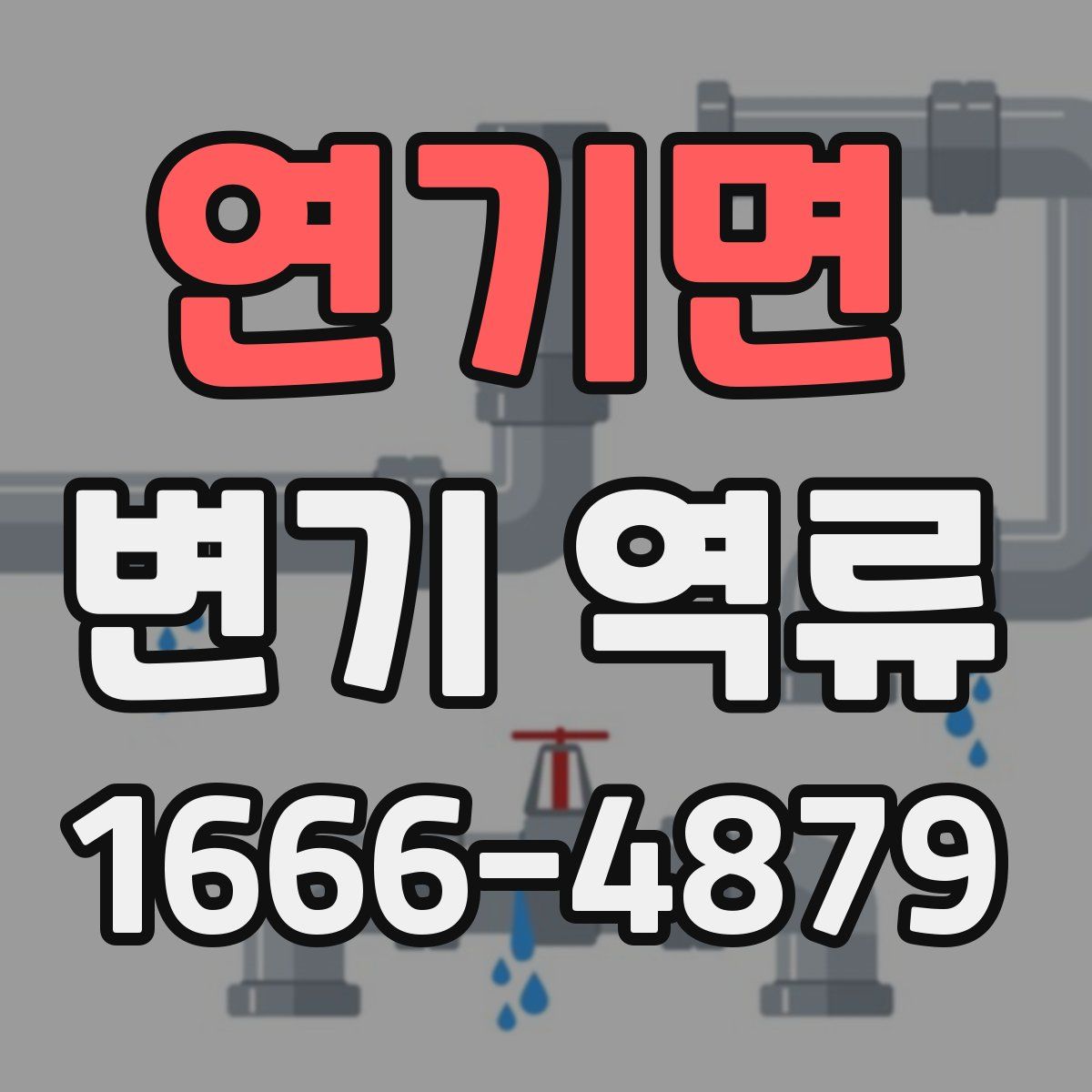 연기면 변기 역류