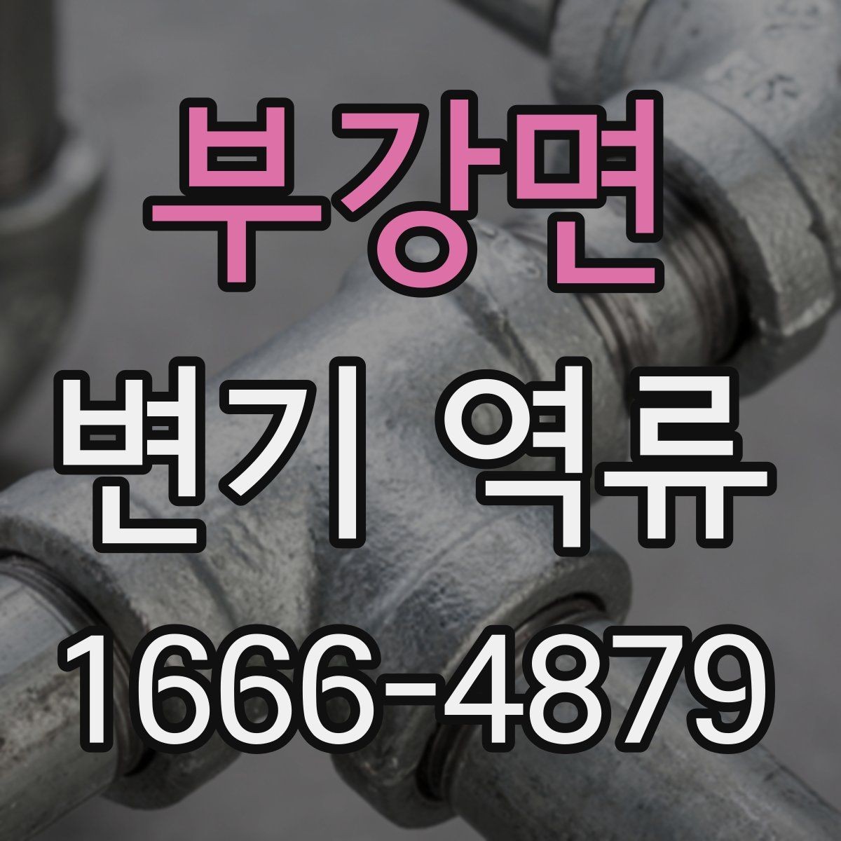 부강면 변기 역류 오염수 유입을 의심해야 하는 상황
