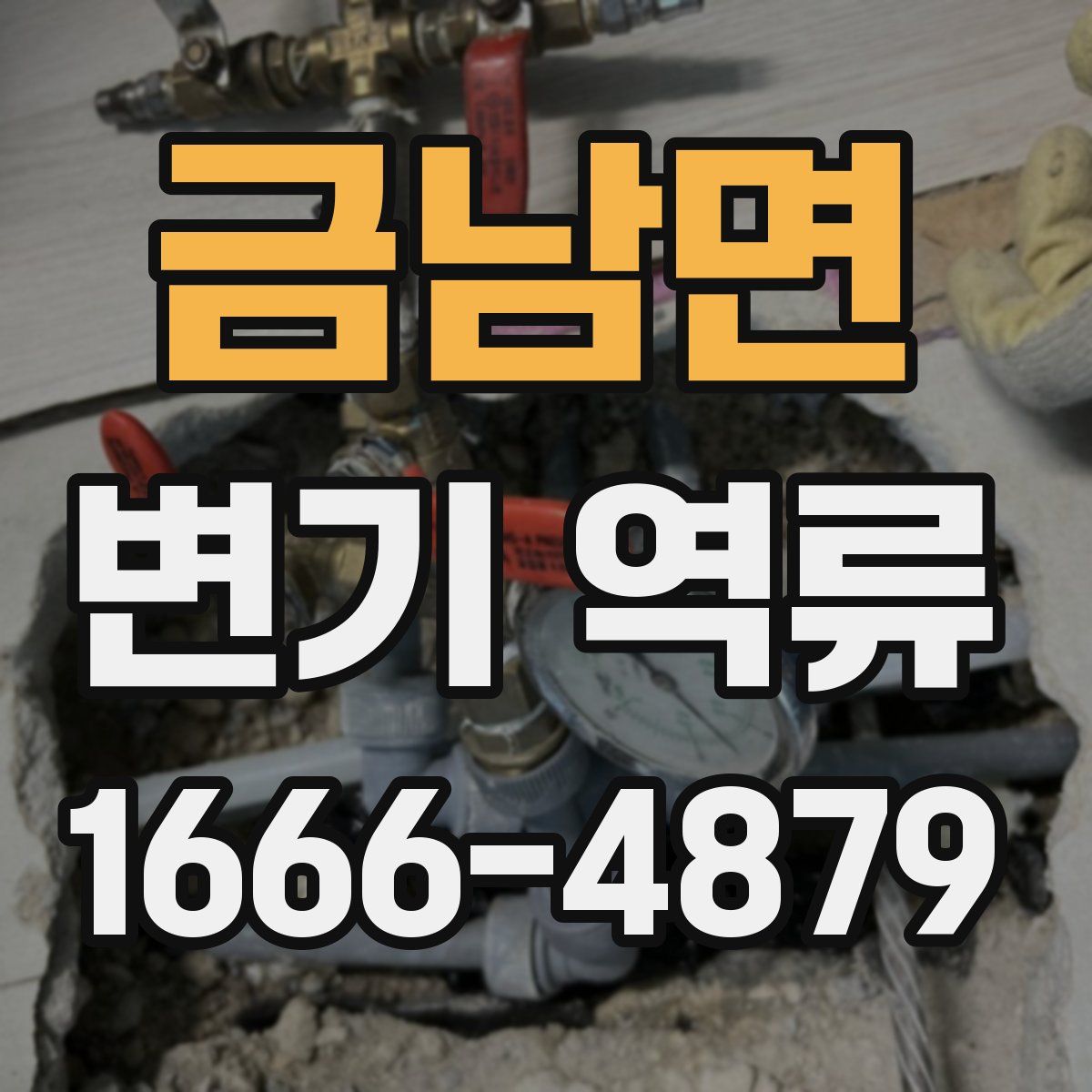 금남면 변기 역류