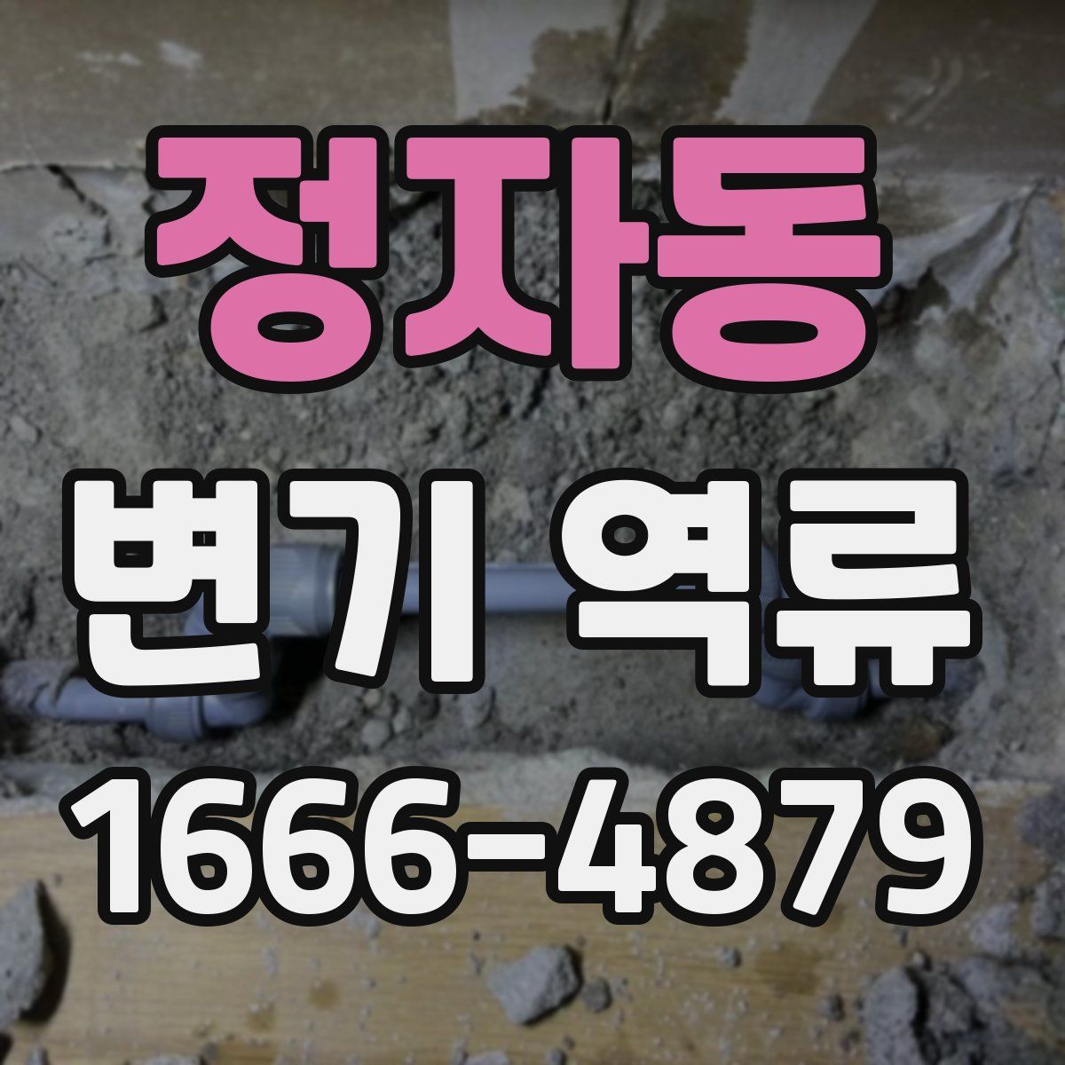 정자동 변기 역류
