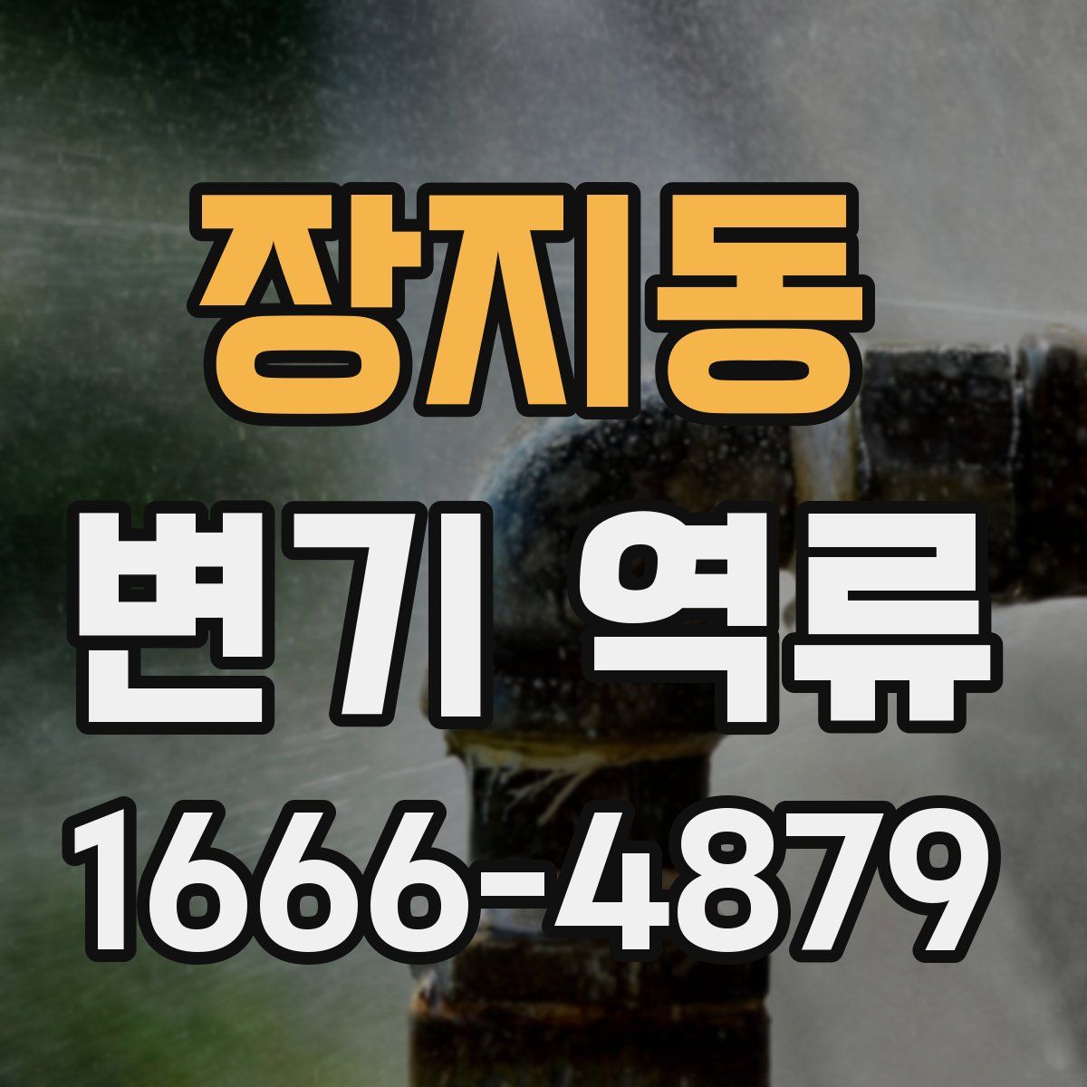 장지동 변기 역류