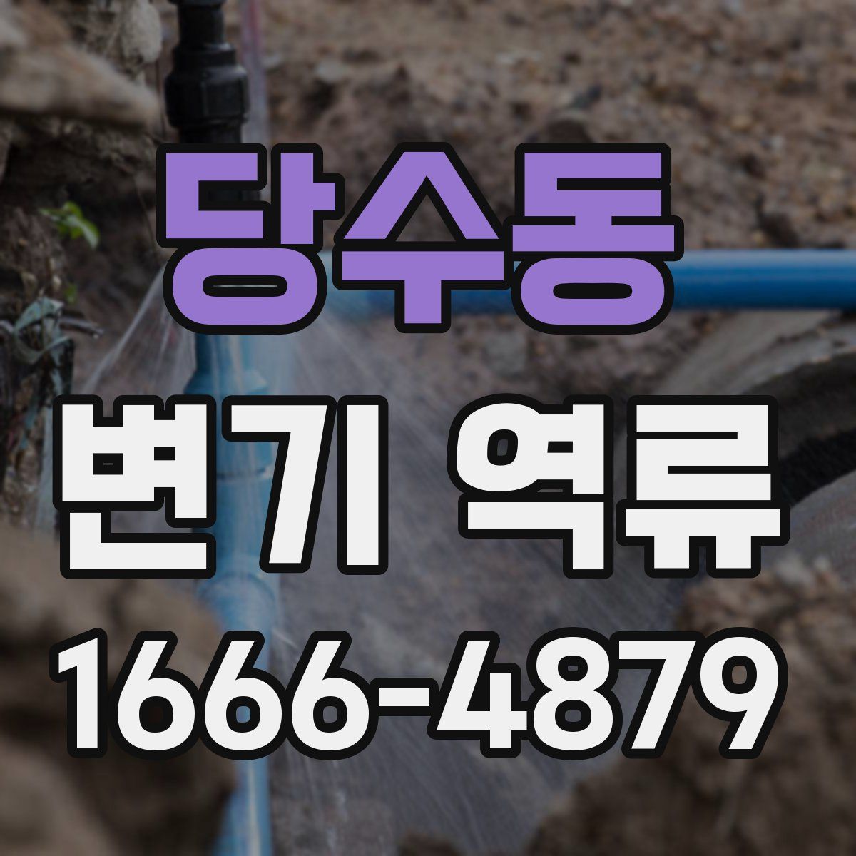 당수동 변기 역류