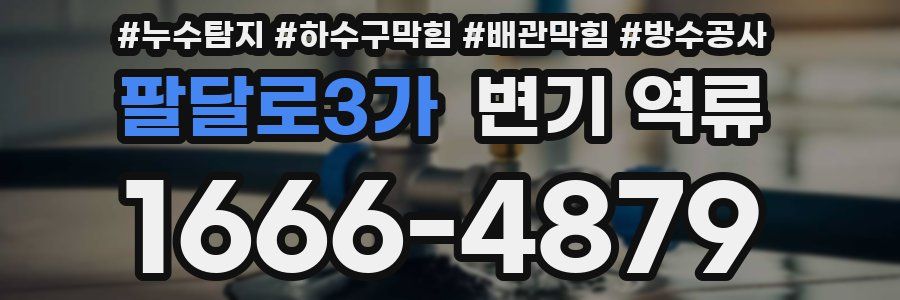 팔달로3가 변기 역류
