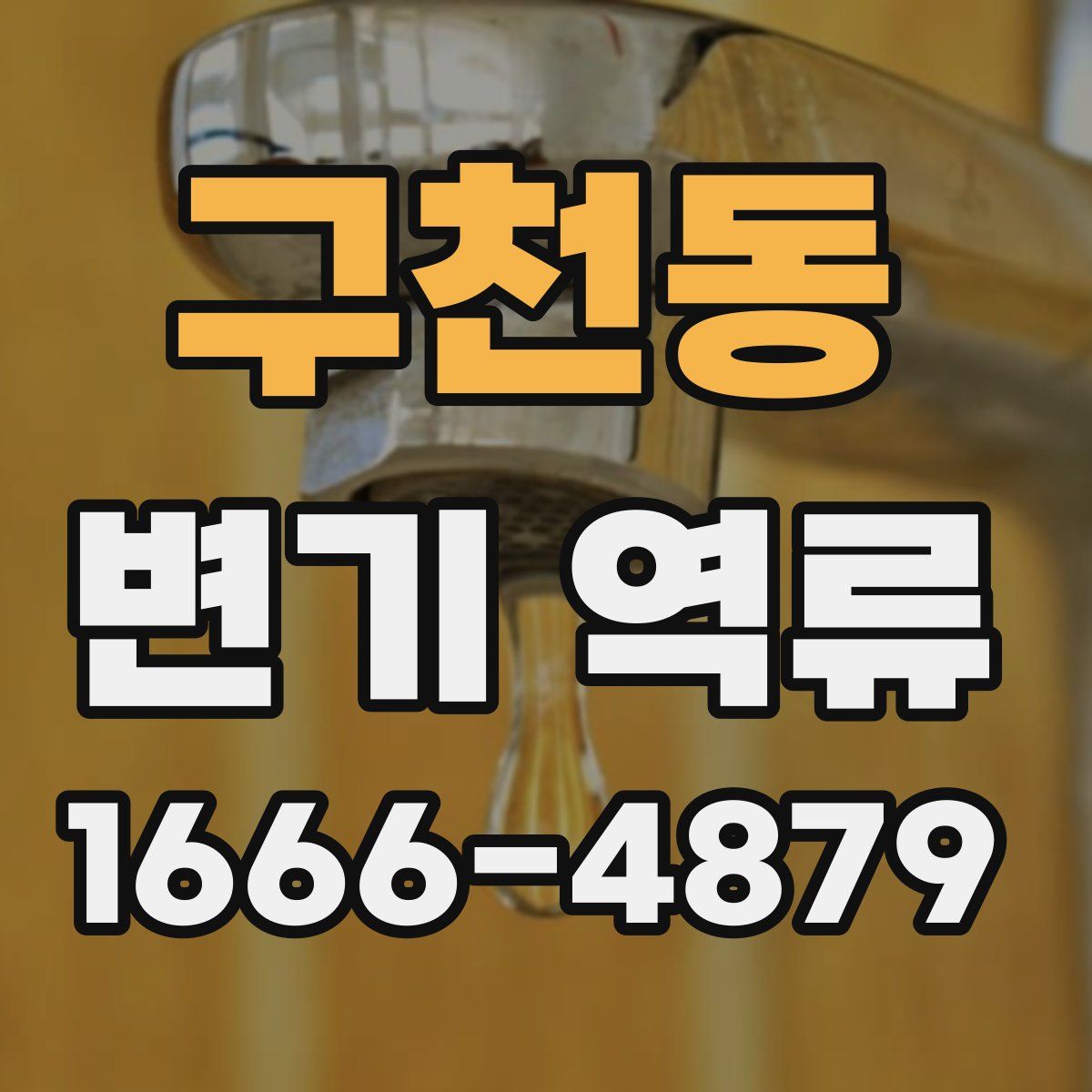구천동 변기 역류