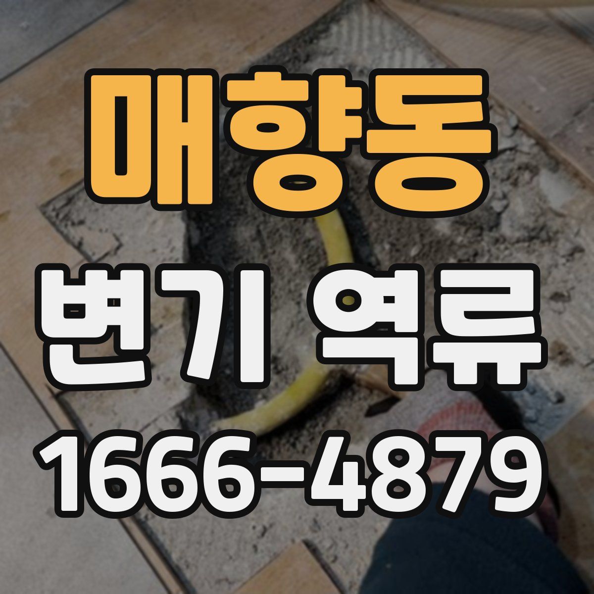 매향동 변기 역류